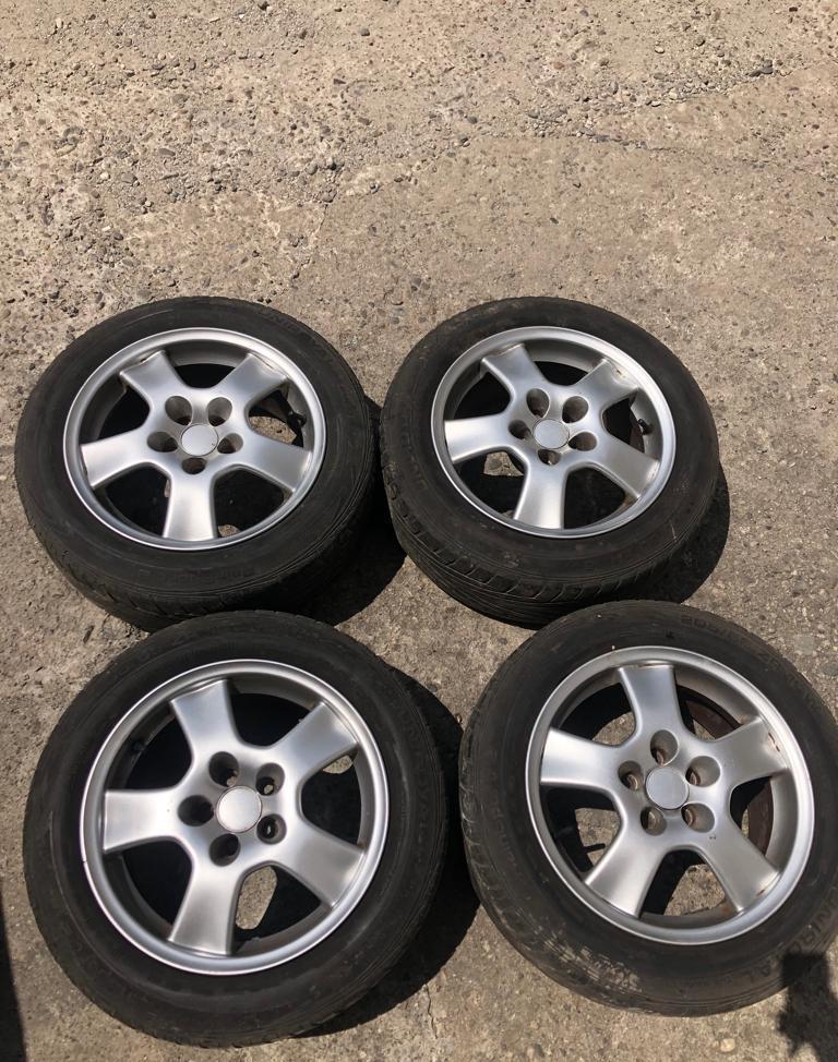 Jante 16, 5x100, Audi, VW, SKODA, anvelope vara 205 55 R16