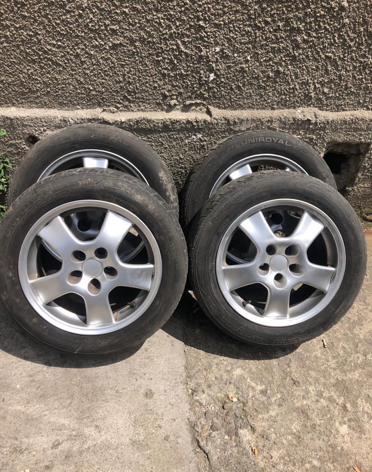 Jante 16, 5x100, Audi, VW, SKODA, anvelope vara 205 55 R16