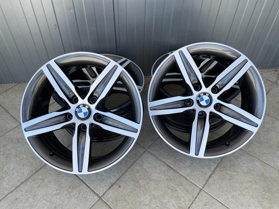 Jante 17" originale bicolore BMW 5x120 Style 379 in stare noua