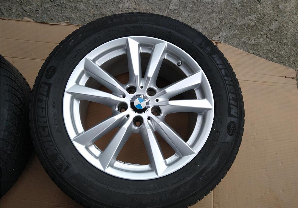 Jante 18 inch Originale BMW X5 F15 Style 446 Anvelope de iarna 255 55 R18 - Impecabile Germany