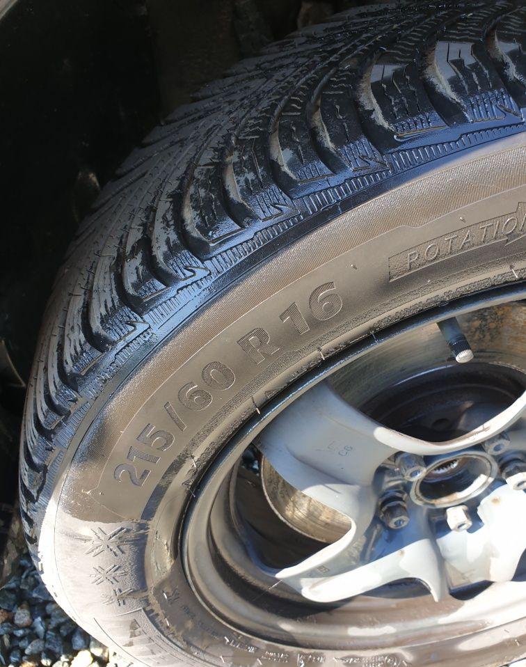 Jante 5x110 215/60/16 iarna Michelin Opel Astra Zafira Vectra VLD1948