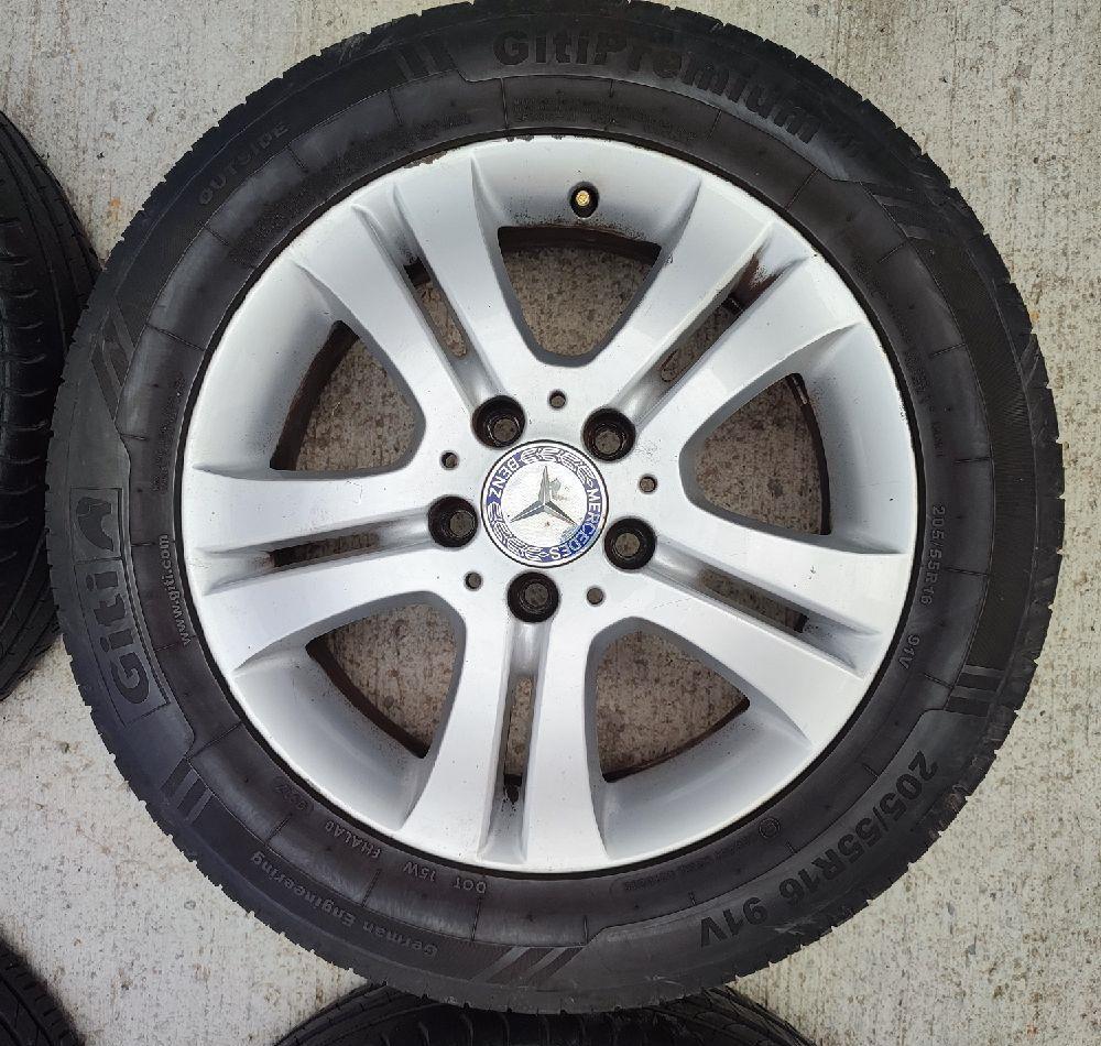 Jante 6J16 5*112 cu cauciucuri vara michelin energy