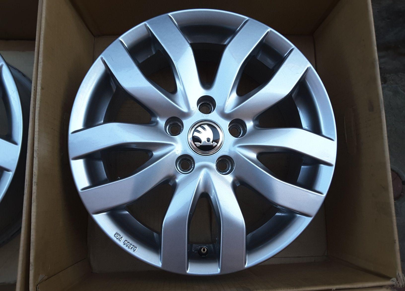 jante aliaj 16; 5x112; Skoda Octavia 2, Octavia 3, 4, Superb
