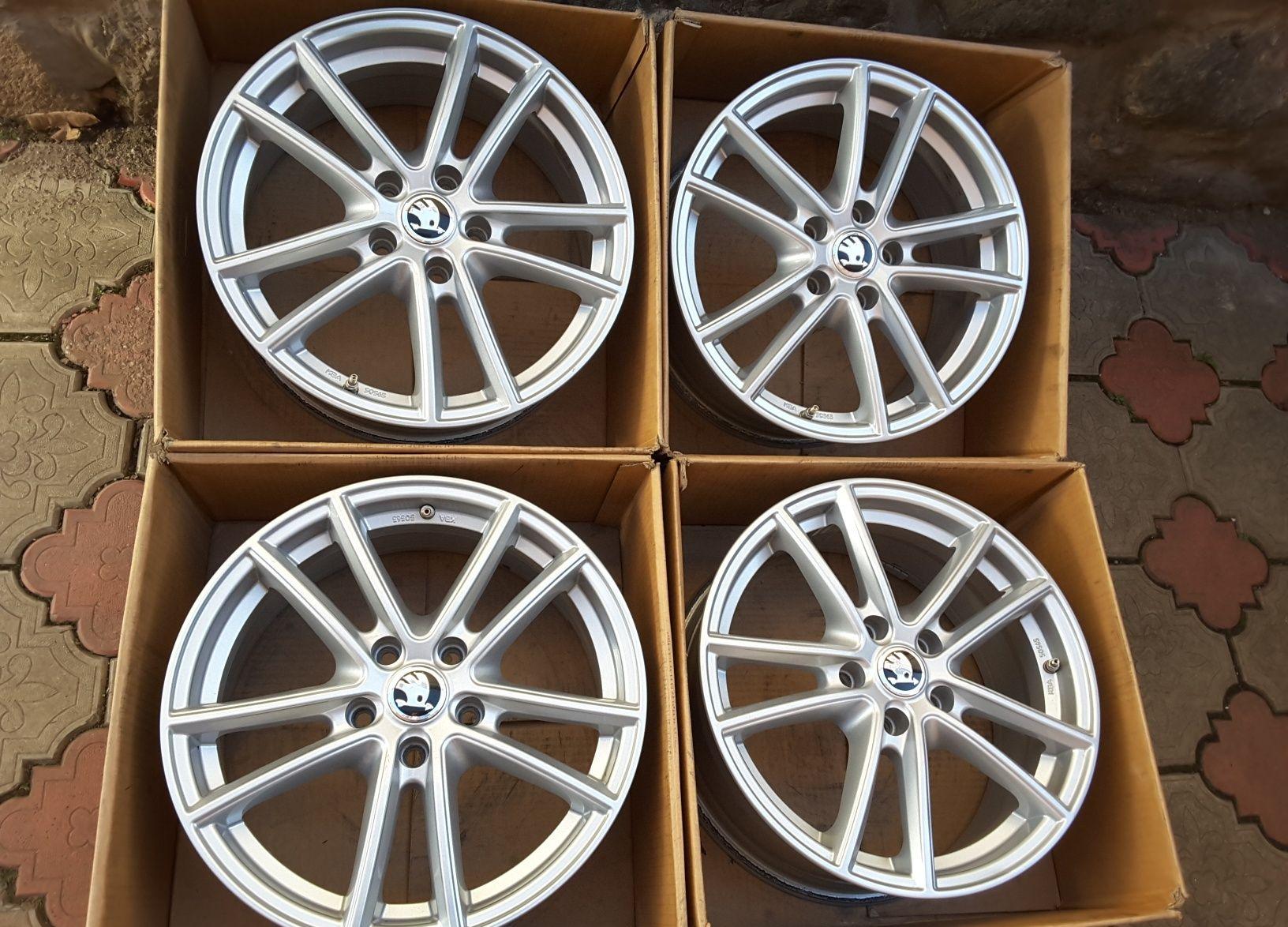 jante aliaj 17; 5x112; Skoda Octavia 2, 3, Octavia 4, Superb, Karoq