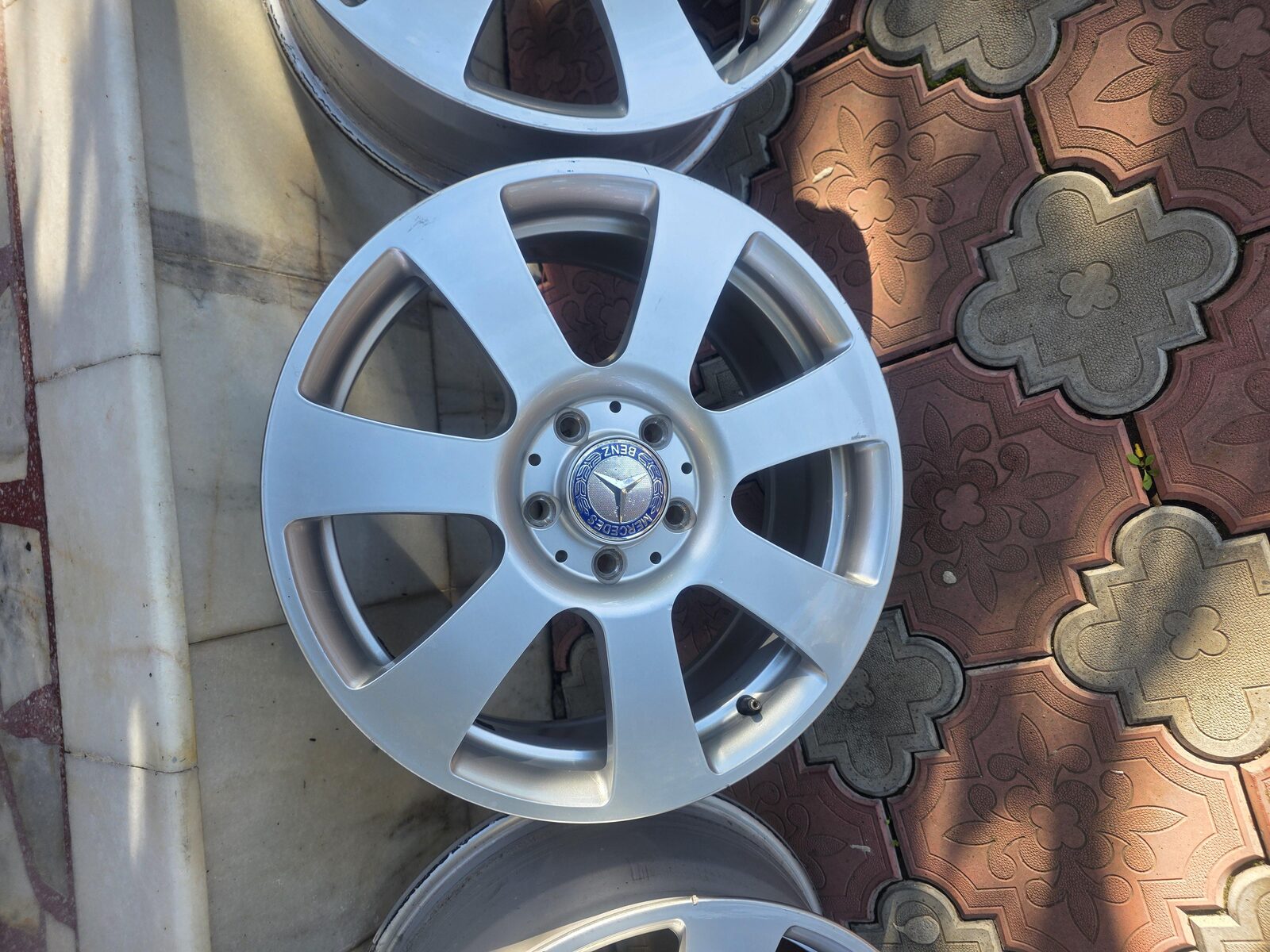 Jante aliaj R17, 5x112 originale Mercedes