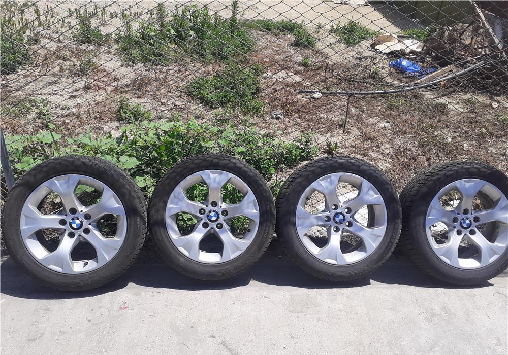 jante aliaj r17 bmw  5x120 cauciucuri noi iarna m+s 225/50/17/86H (dot 23/2020) impecabile