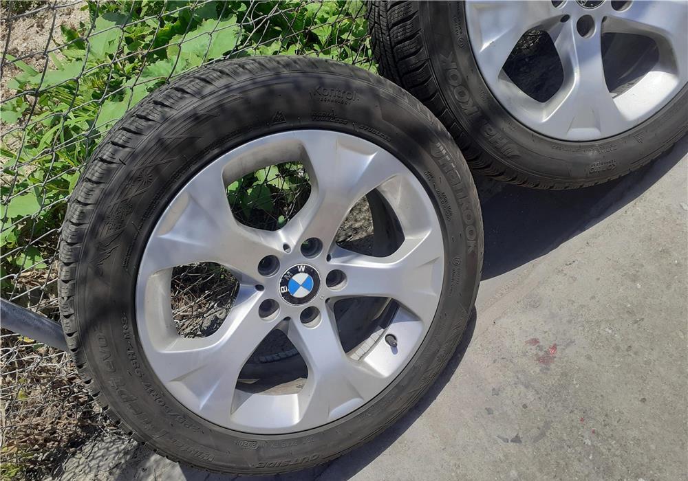 jante aliaj r17 bmw  5x120 cauciucuri noi iarna m+s 225/50/17/86H (dot 23/2020) impecabile