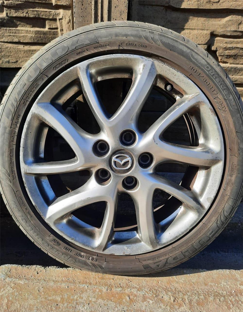 Jante aliaj R17 MAZDA 3 MK2 an 2013 cu anvelope