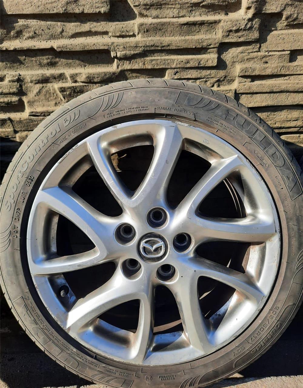 Jante aliaj R17 MAZDA 3 MK2 an 2013 cu anvelope