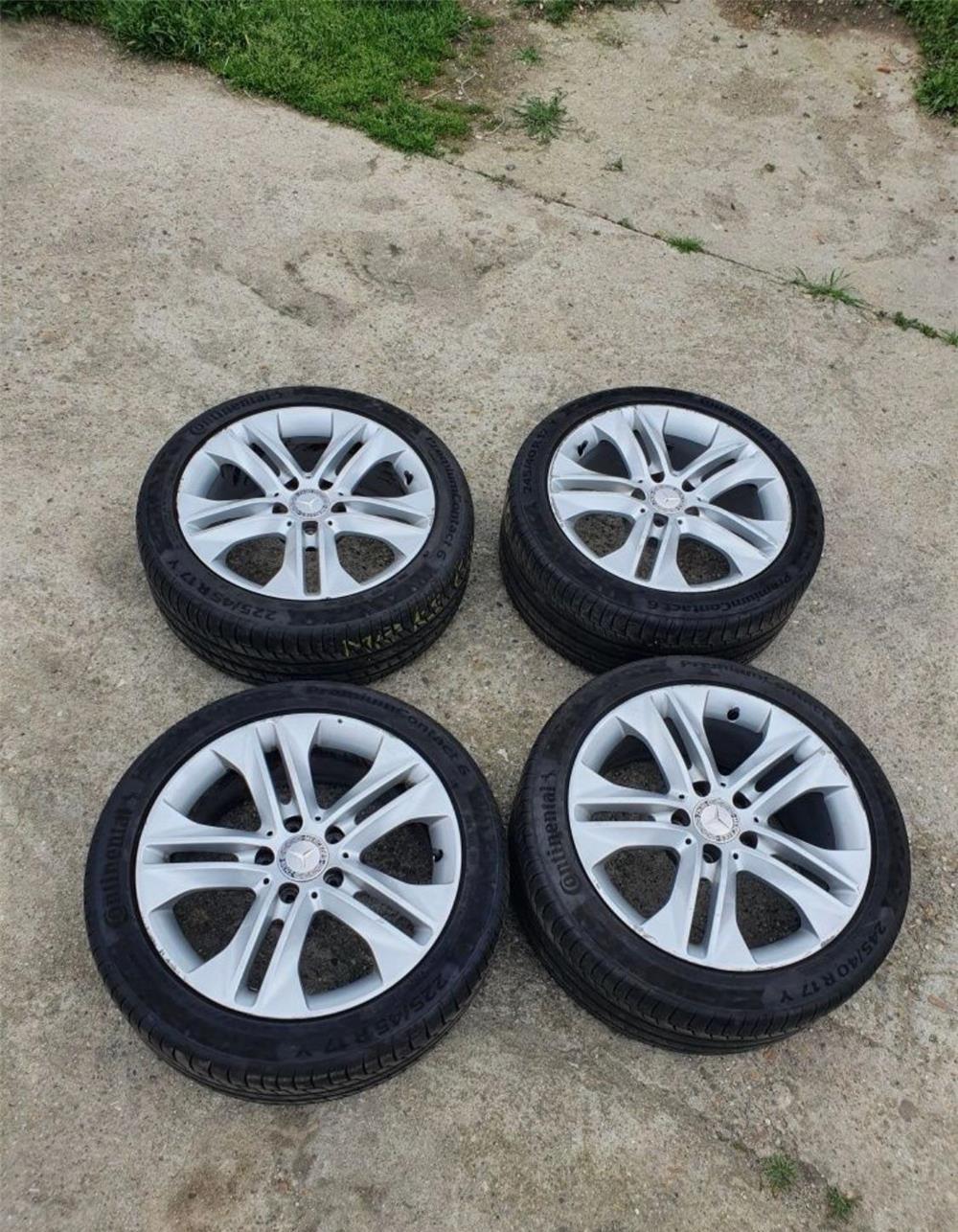 Jante aluminiu AMG originale Mercedes 17''