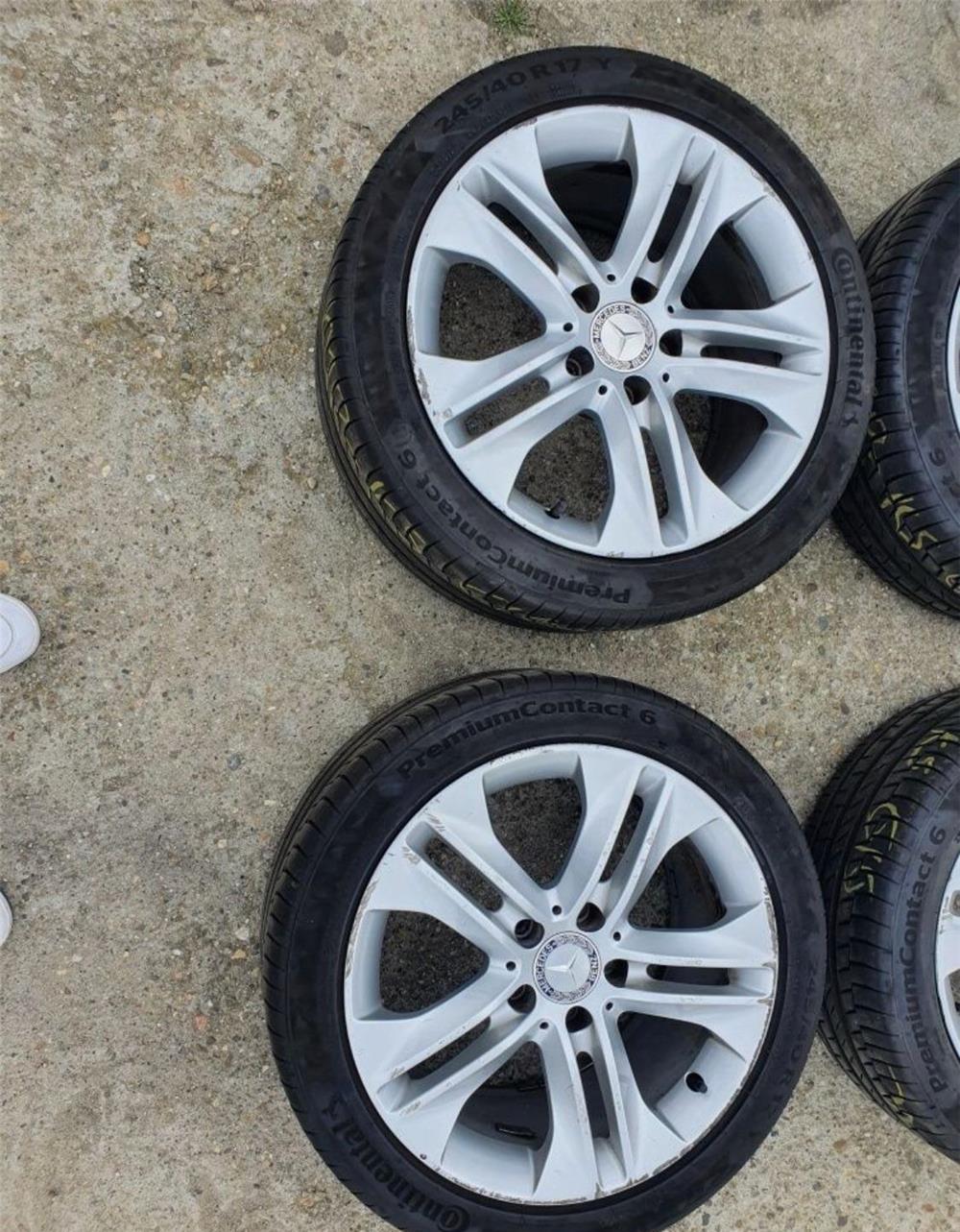 Jante aluminiu AMG originale Mercedes 17''