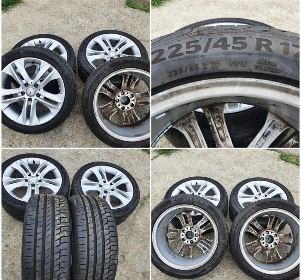 Jante aluminiu AMG originale Mercedes 17''