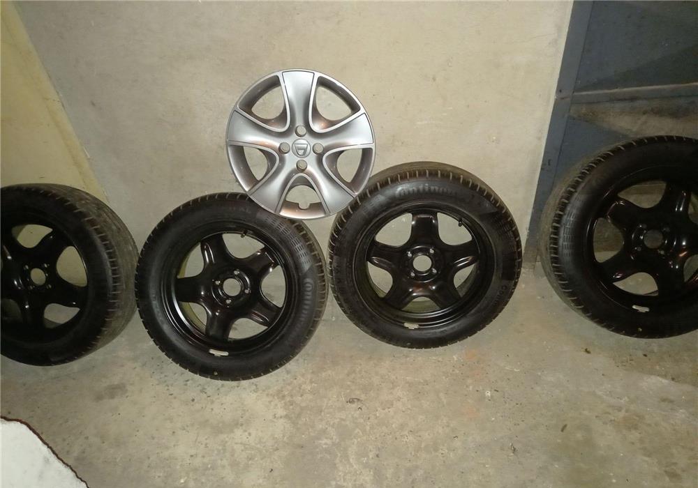 Jante + anvelope195/55/16* /2020 originale Dacia Logan + capace