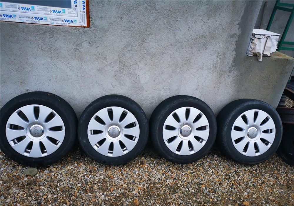 Jante Audi 16'' cu cauciucuri vara Dunlop