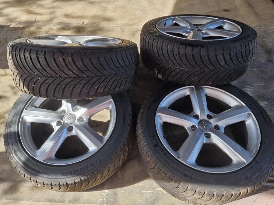 Jante audi cu cauciucuri all season 275.45r20