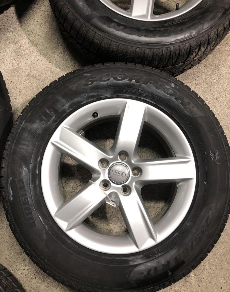 Jante audi originale S Line Q5/ Q3 235/65 R17 PIRELLI M+S 2020