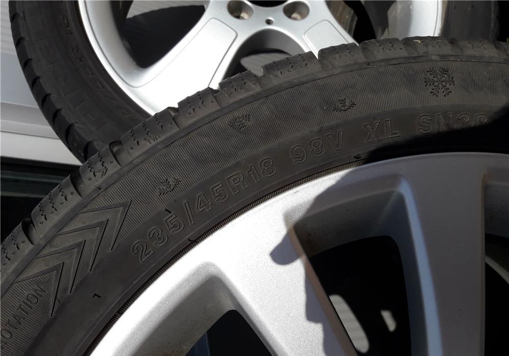 Jante + cauciuc Opel Insignia 235/45/R18.