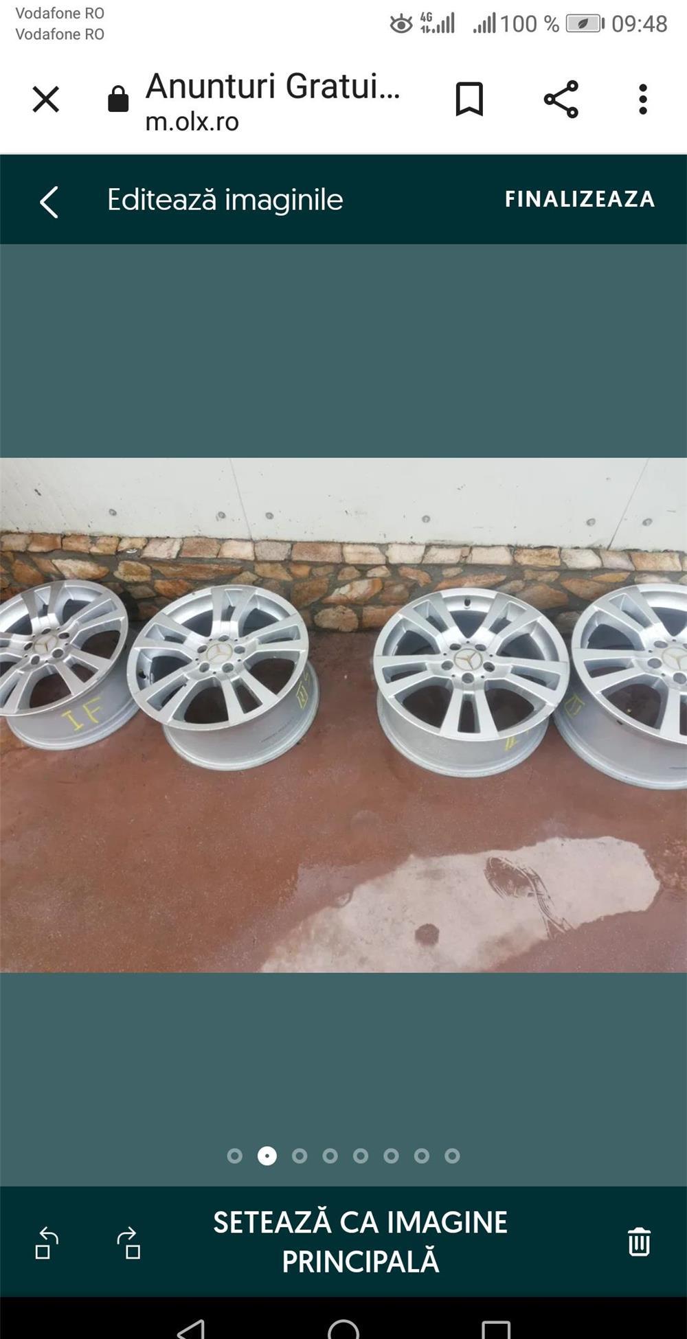 Jante din aliaj ușor Mercedes