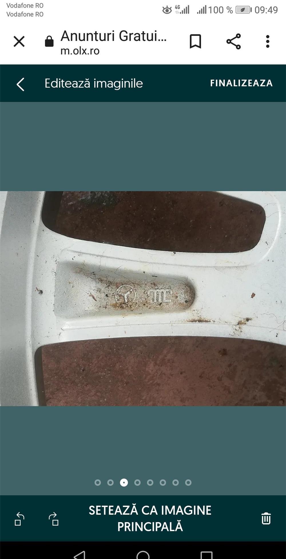 Jante din aliaj ușor Mercedes