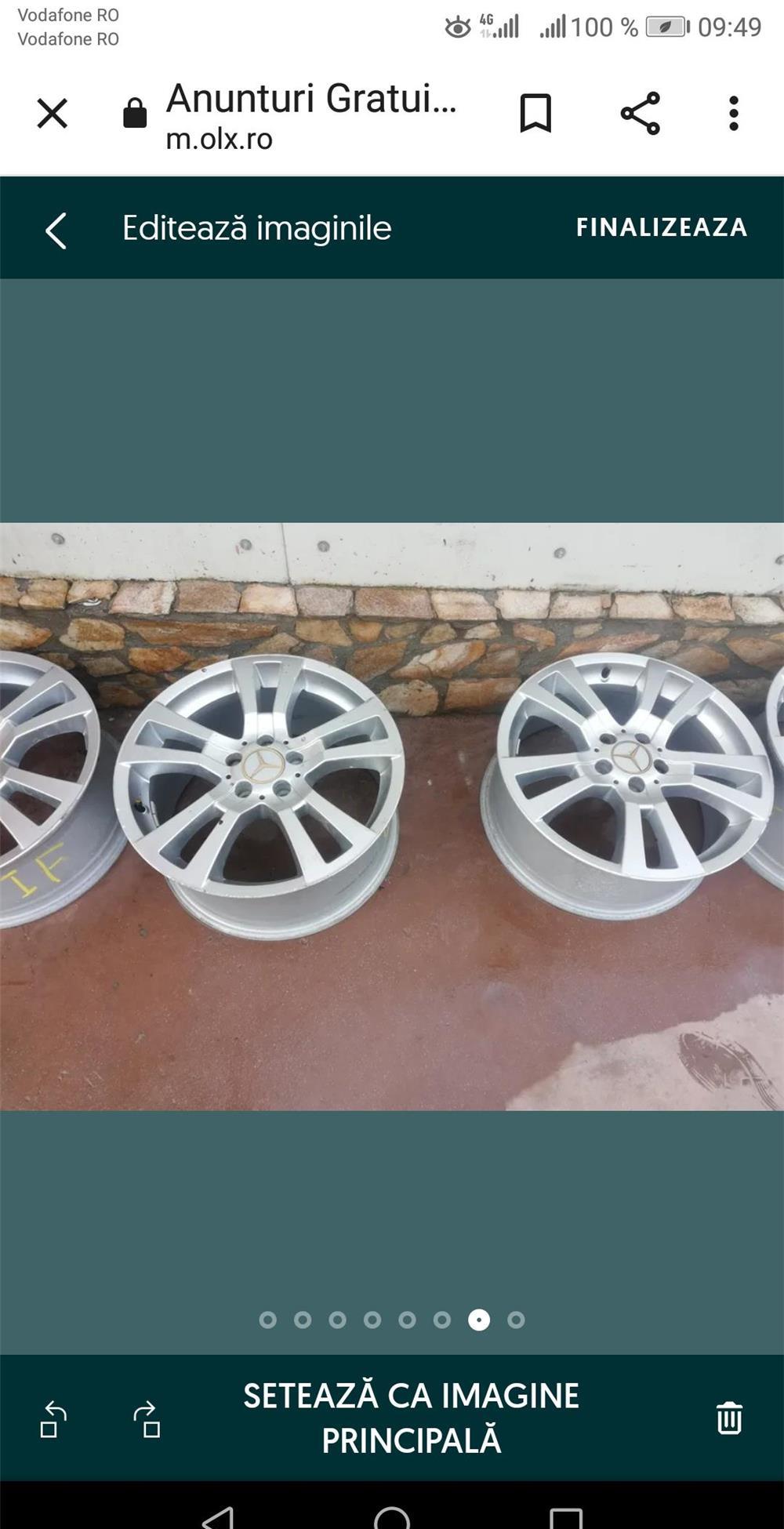 Jante din aliaj ușor Mercedes
