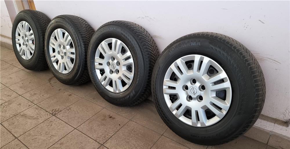 Jante Originale Opel Antara R16 echipate cu Anvelope de Vara Yokohama dot 2018, profil 6mm