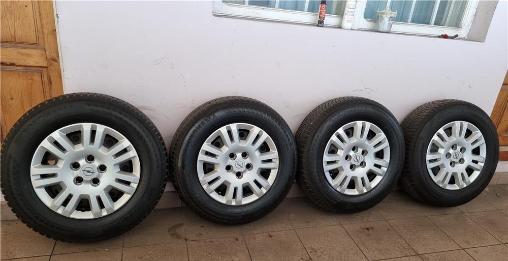Jante Originale Opel Antara R16 echipate cu Anvelope de Vara Yokohama dot 2018, profil 6mm