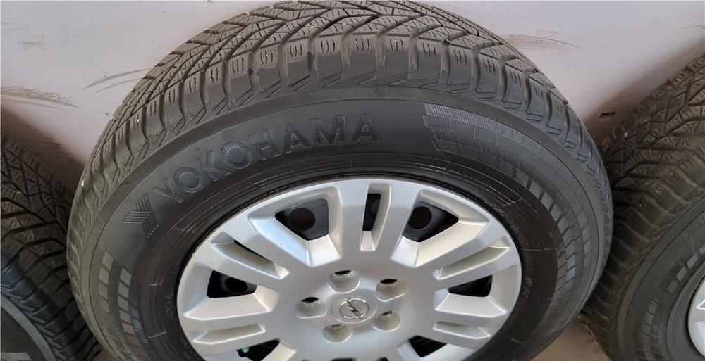 Jante Originale Opel Antara R16 echipate cu Anvelope de Vara Yokohama dot 2018, profil 6mm