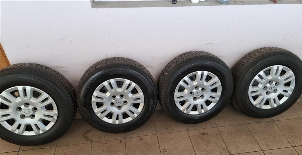 Jante Originale Opel Antara R16 echipate cu Anvelope de Vara Yokohama dot 2018, profil 6mm