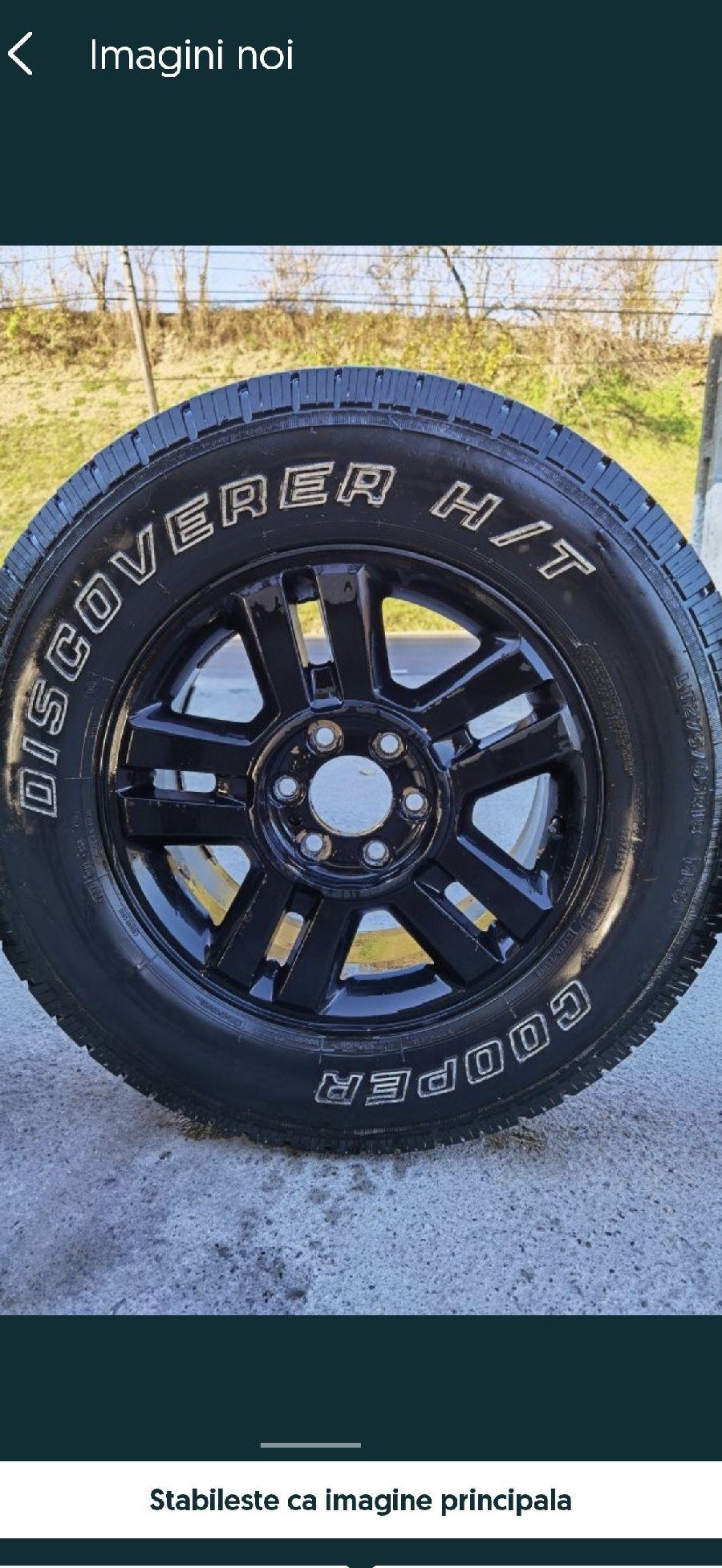 Jante/roti offroad 18x7.5 pcd 6x135 275/65 R18 ford f150/raptor