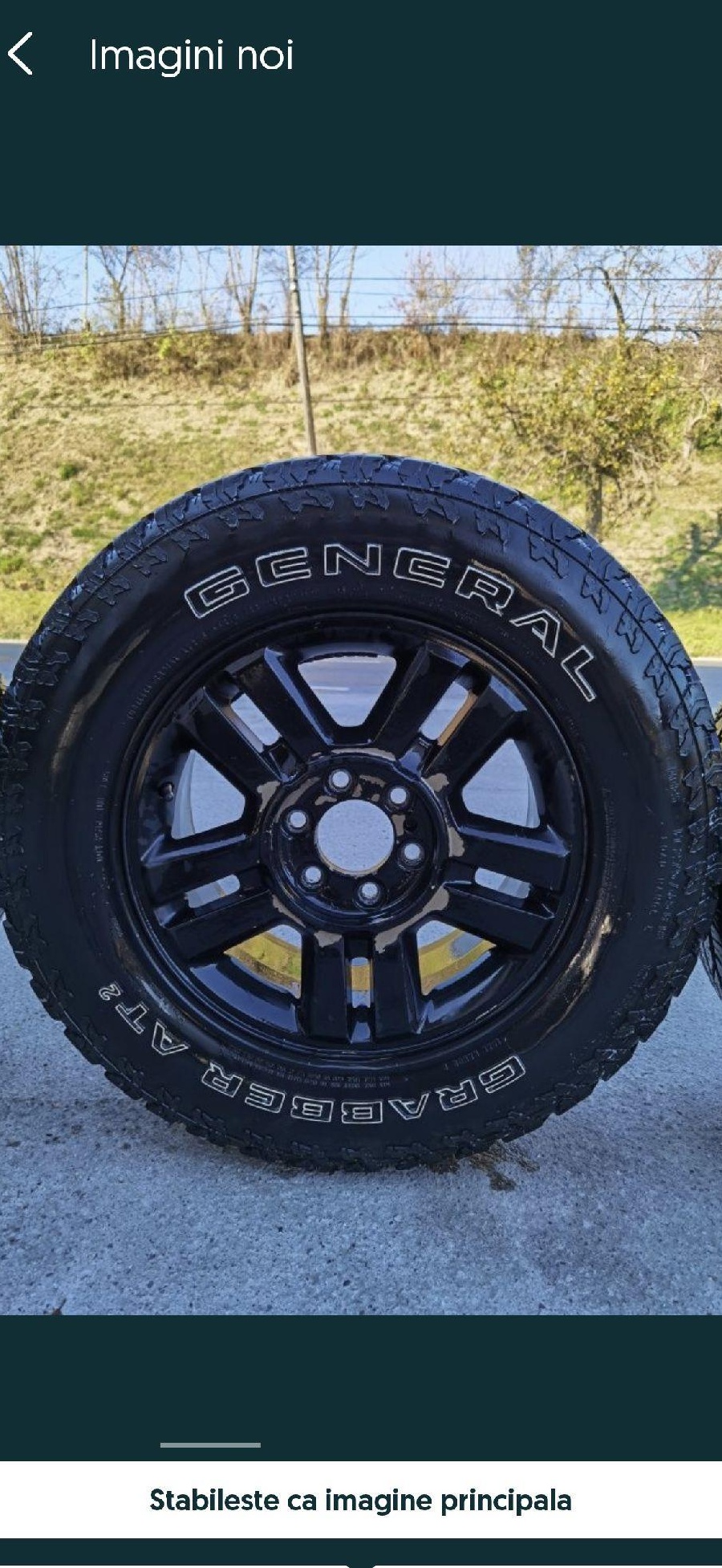 Jante/roti offroad 18x7.5 pcd 6x135 275/65 R18 ford f150/raptor