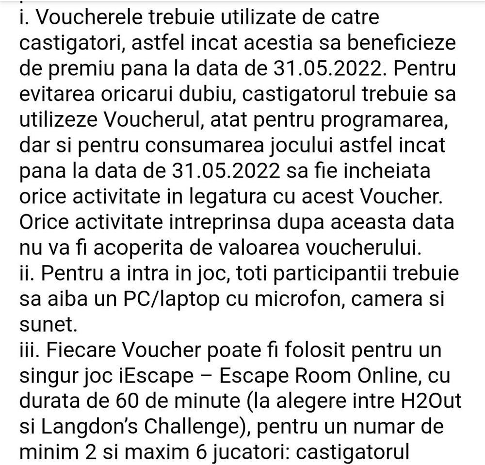 Joc virtual online Escape Room 1-6 persoane