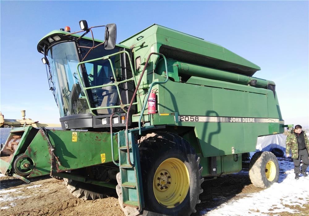 John deere 2058 + Geringoff