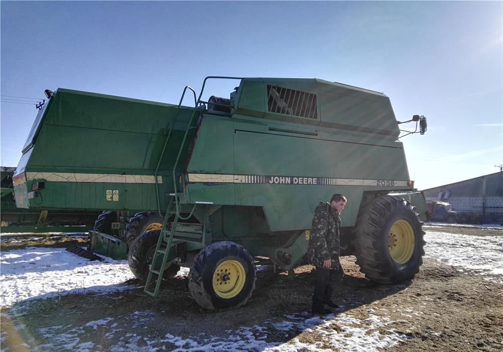 John deere 2058 + Geringoff