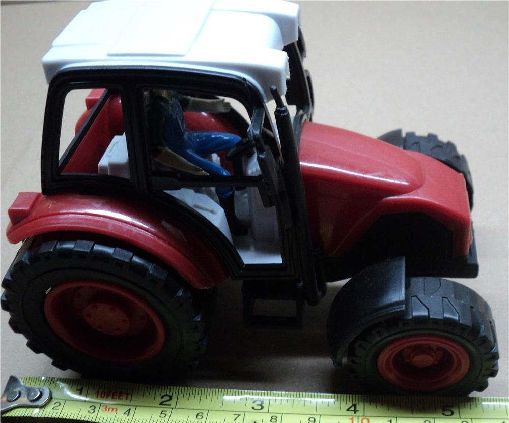 Jucarie tractor mic rosu