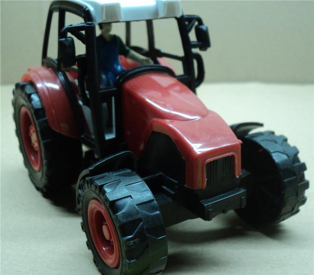 Jucarie tractor mic rosu