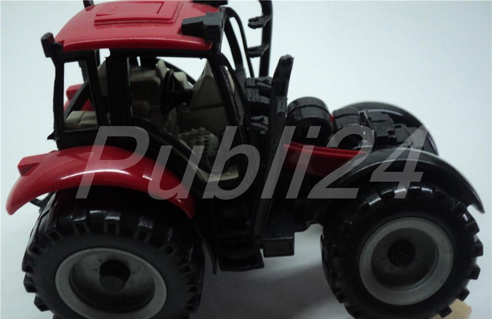 Jucarie Tractor Rosu cu suspensii articulate