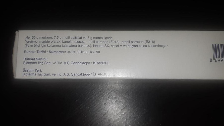 Kamfolin. unguentul ameliorari afectiunilor tale reumatice