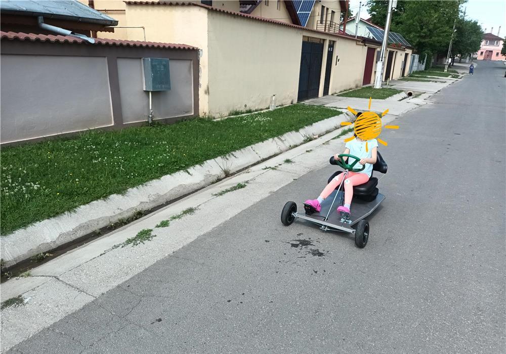 Kart electric  3 roti 10" 500w