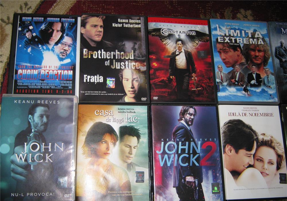 KEANU REEVES,PATRICK SWAYZE,JACK NICHOLSON,MERYL STREEP,TOM CRUISE,AL PACINO,DVD FILME ORIGINALE,LUX