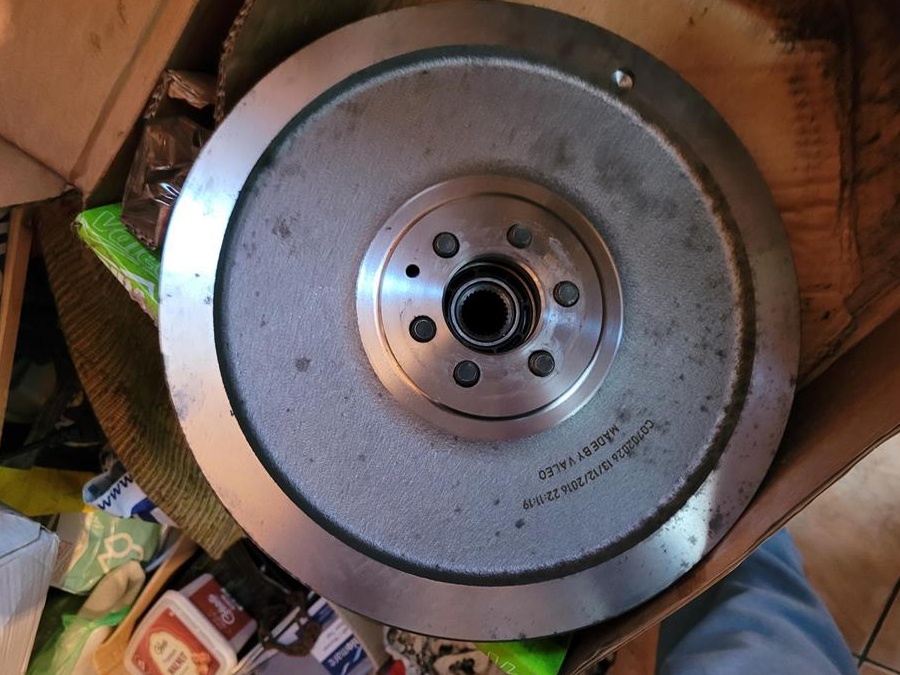 Kit ambreiaj complect conversie de la volant de la masa dubla laasa simpla