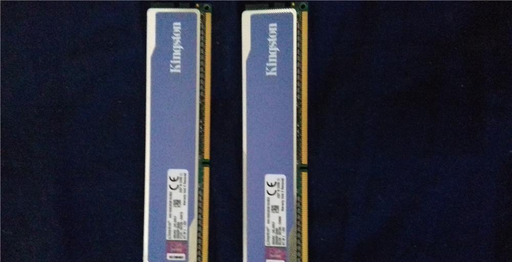 Kit dual Memorie Kingston HyperX Blu
