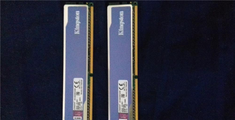 Kit dual Memorie Kingston HyperX Blu