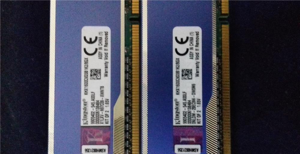 Kit dual Memorie Kingston HyperX Blu