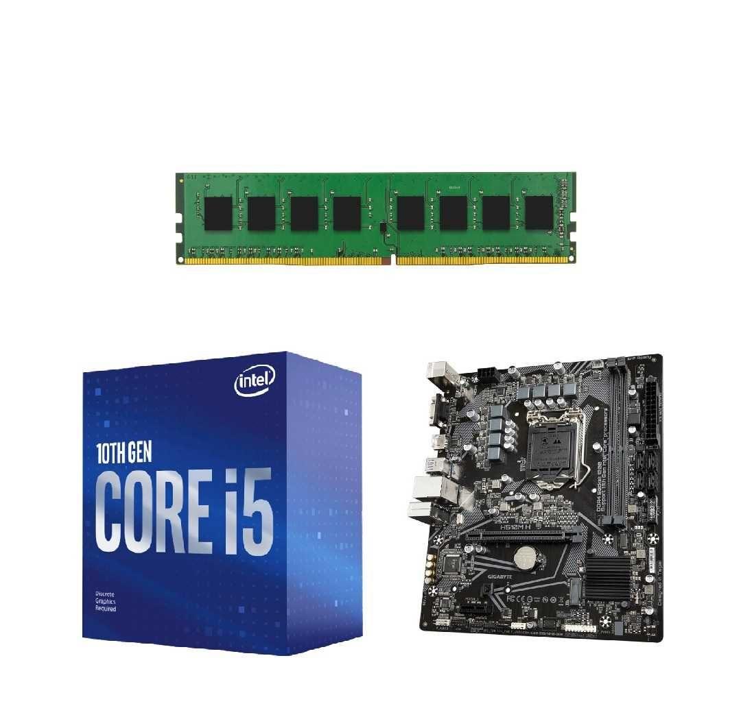 Kit Gaming i5 10400F, PB: Gigabyte H510, 8GB DDR4 _ Garantie&Livrare