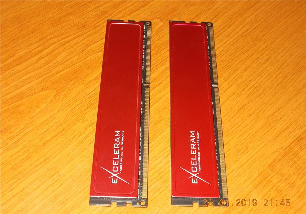 Kit Memorii DDR3 Excelram 2 module de 2 Gb.