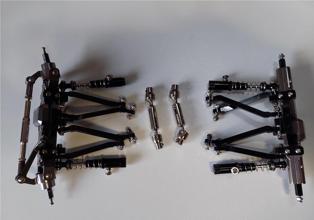 Kit upgrade suspensie si transmisie automodel RC WPL C14 si C24