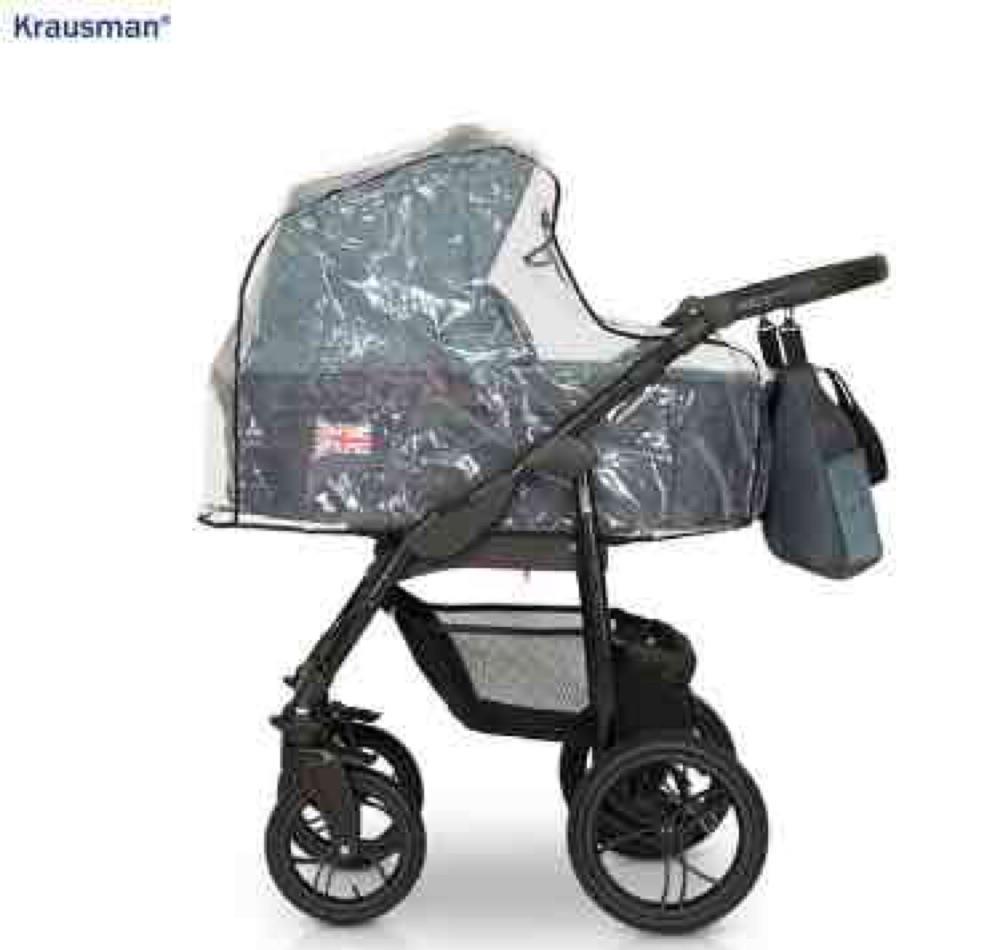 Krausman   Carucior 3 In 1 Combi Green