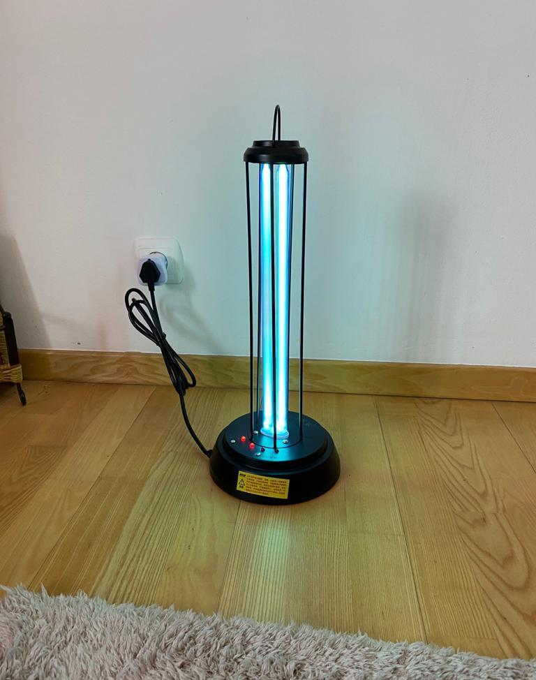 Lampa UVC germicida + emisie OZON anti bacterii, virusi, acarieni