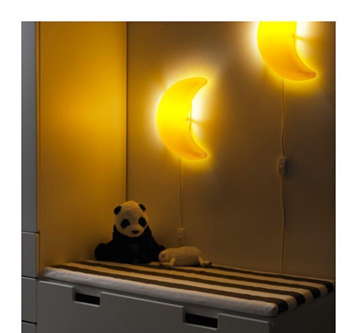 Lampi de perete pt copii / IKEA forma semiluna/inima
