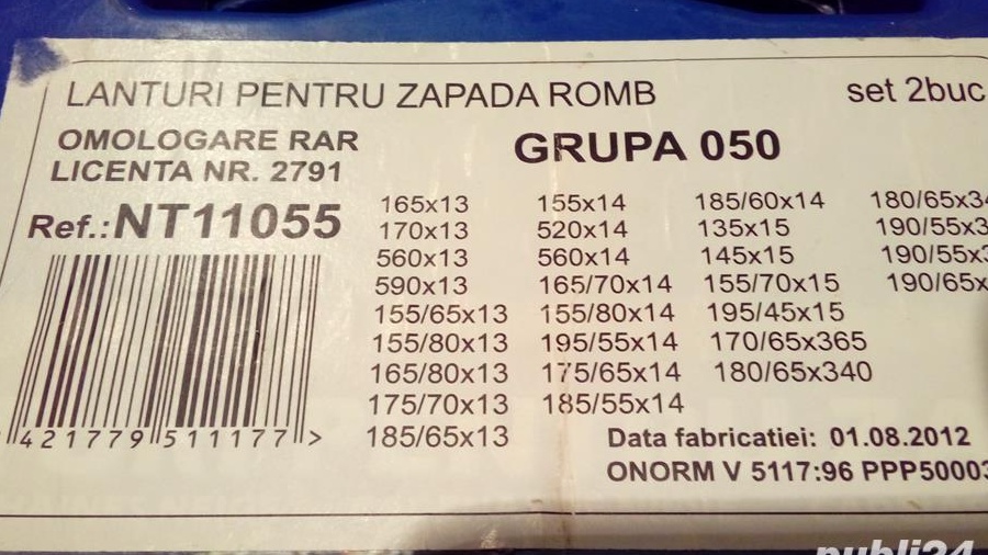 Lanturi pentru zapada